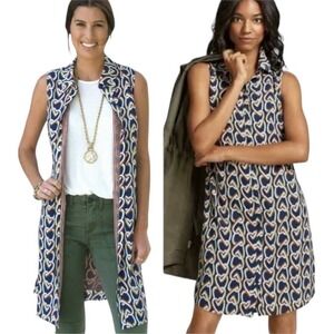 CABI Amour Heart Chain Dress M